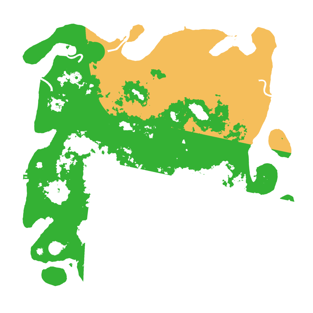 Biome Rust Map: Procedural Map, Size: 4250, Seed: 435710556