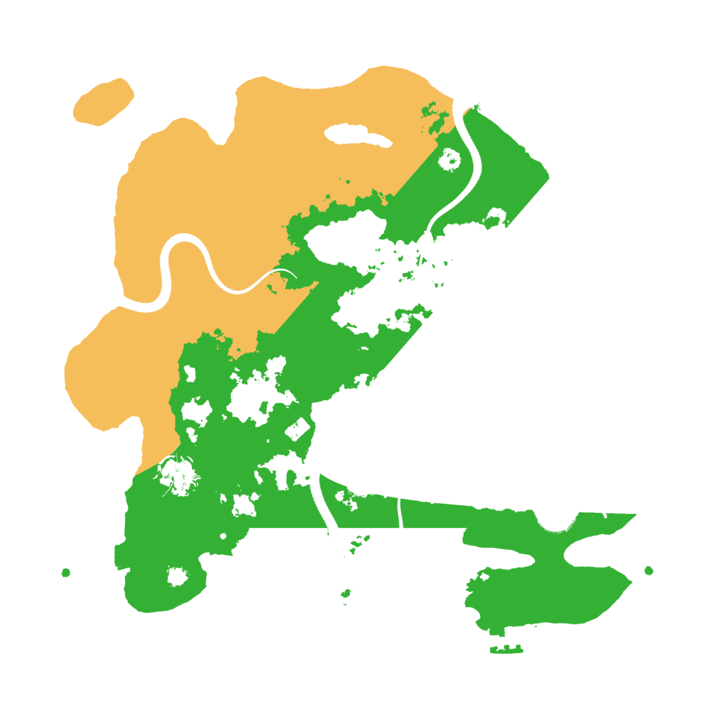 Biome Rust Map: Procedural Map, Size: 3250, Seed: 1491519070