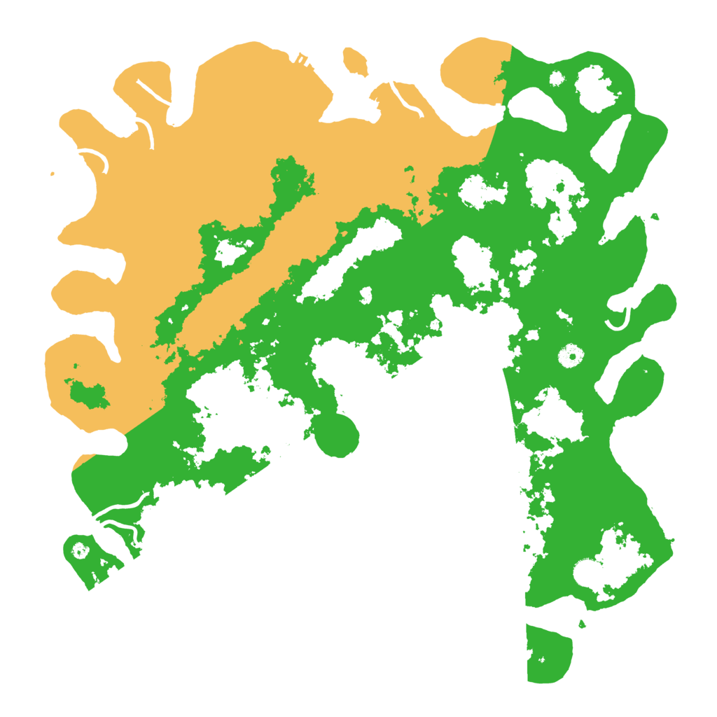 Biome Rust Map: Procedural Map, Size: 4500, Seed: 1606880405