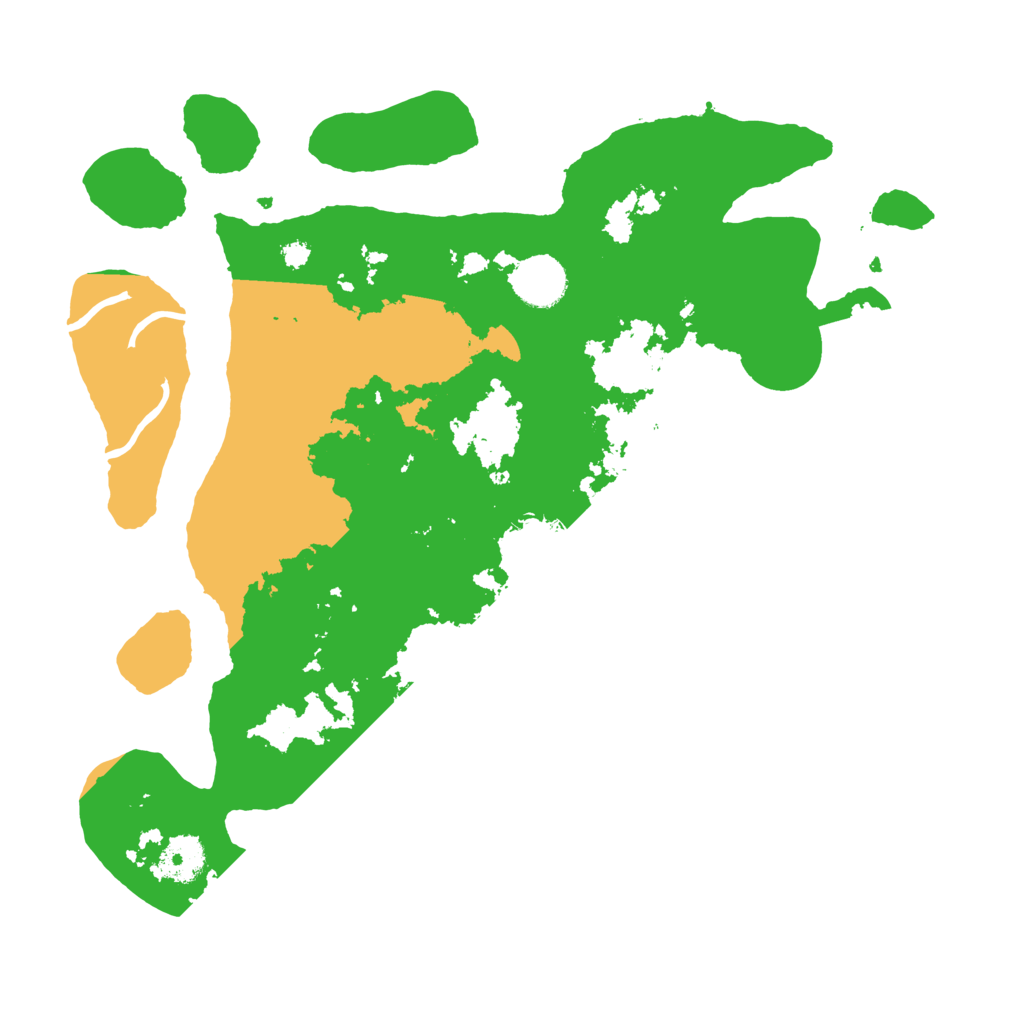 Biome Rust Map: Procedural Map, Size: 3500, Seed: 927019560