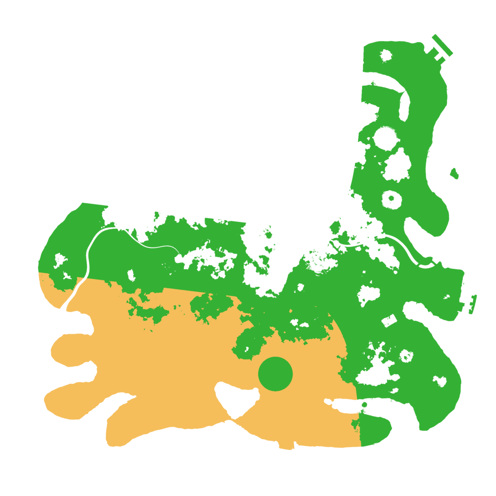 Biome Rust Map: Procedural Map, Size: 3800, Seed: 1706523669