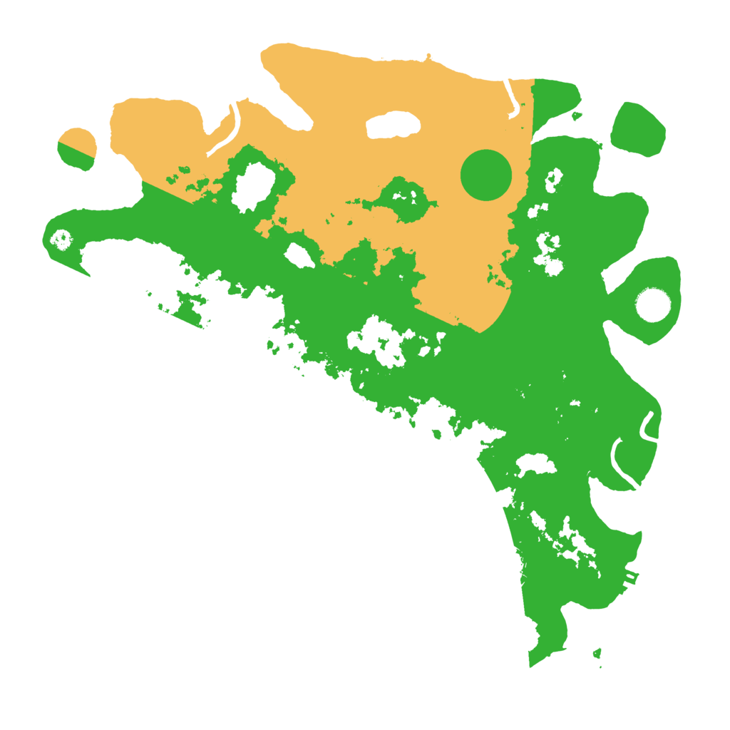 Biome Rust Map: Procedural Map, Size: 3750, Seed: 52564631