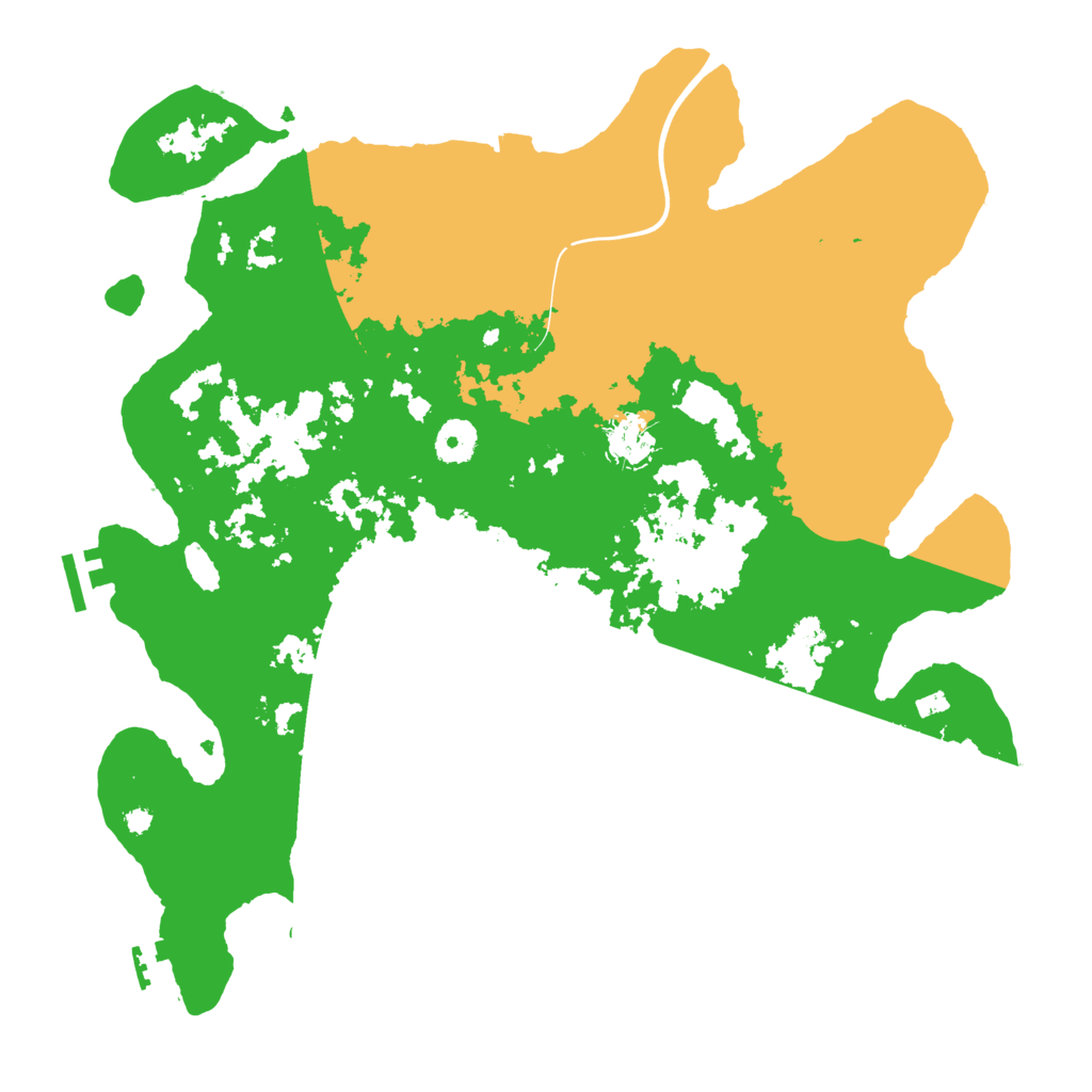 Biome Rust Map: Procedural Map, Size: 3800, Seed: 84567722