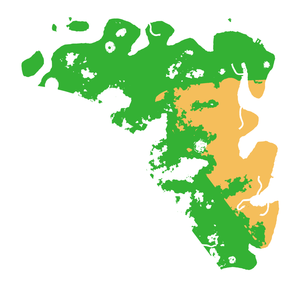 Biome Rust Map: Procedural Map, Size: 4250, Seed: 1160806901