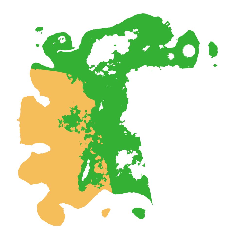 Biome Rust Map: Procedural Map, Size: 3500, Seed: 1389296683