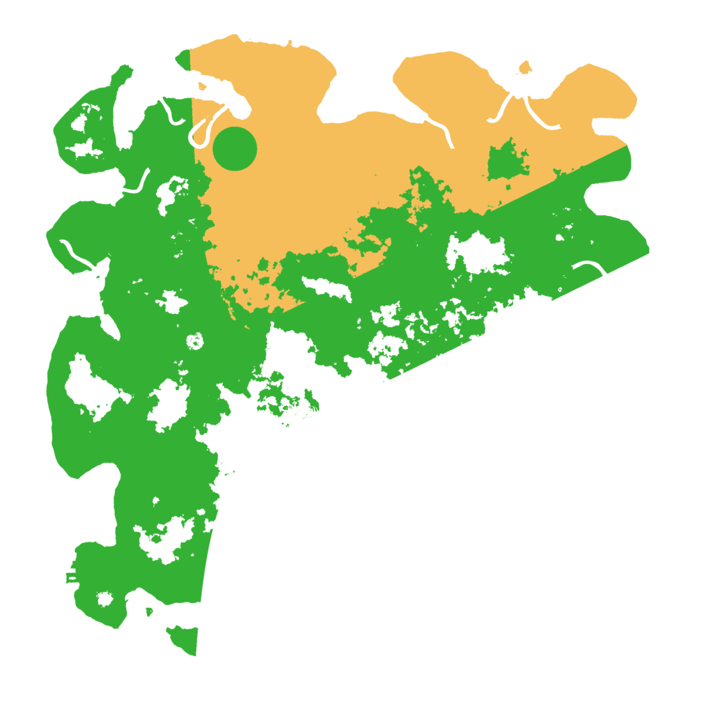 Biome Rust Map: Procedural Map, Size: 4250, Seed: 764277854