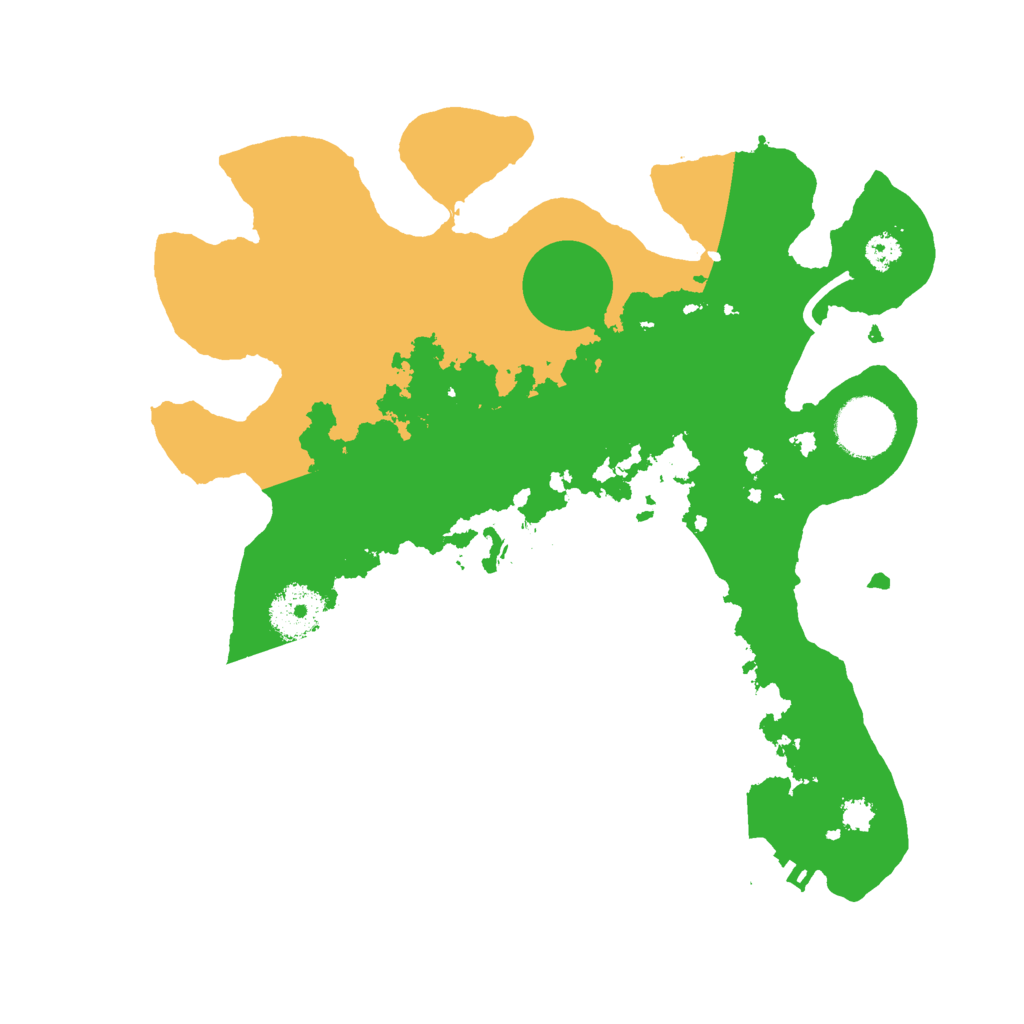 Biome Rust Map: Procedural Map, Size: 3000, Seed: 85236165
