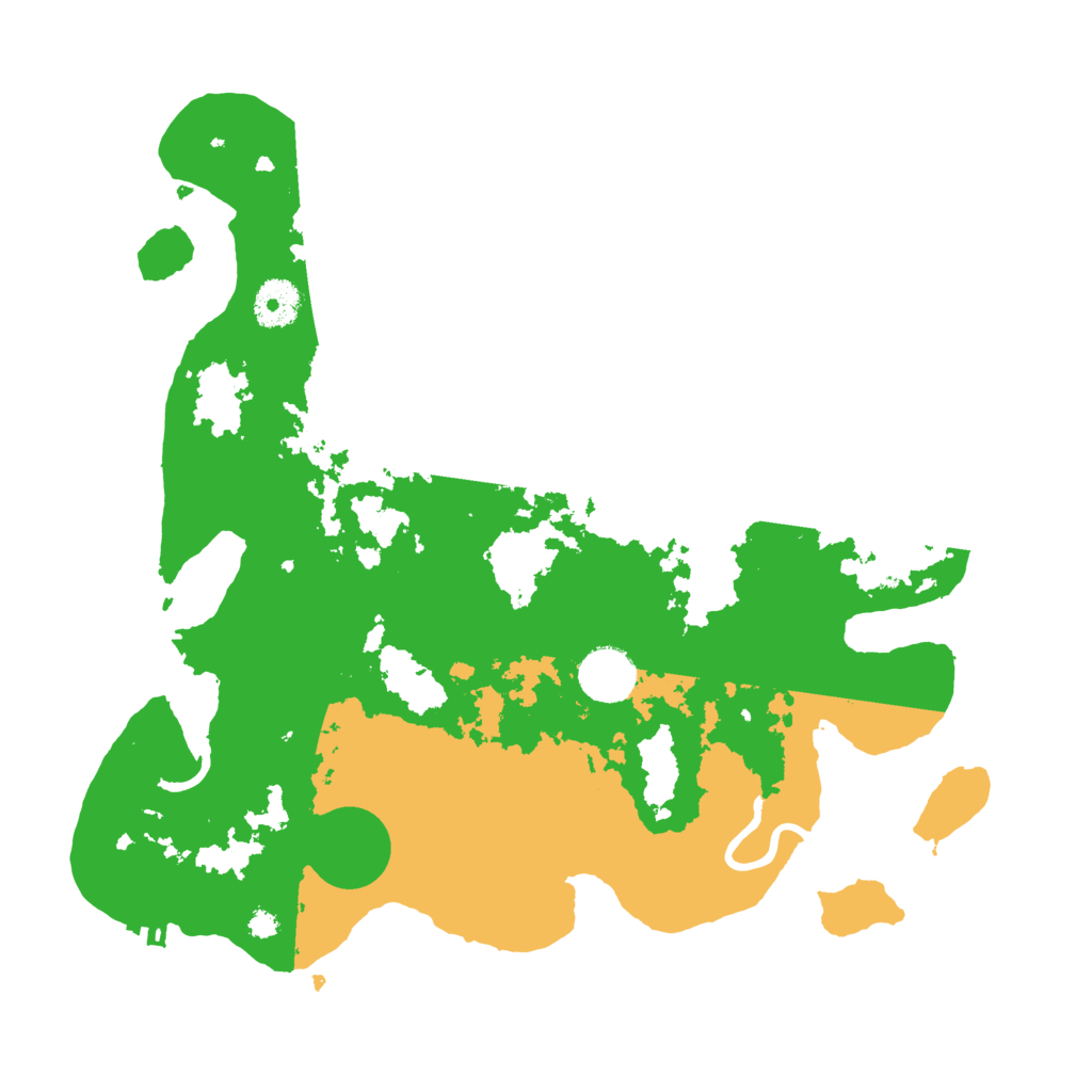 Biome Rust Map: Procedural Map, Size: 3500, Seed: 476181603