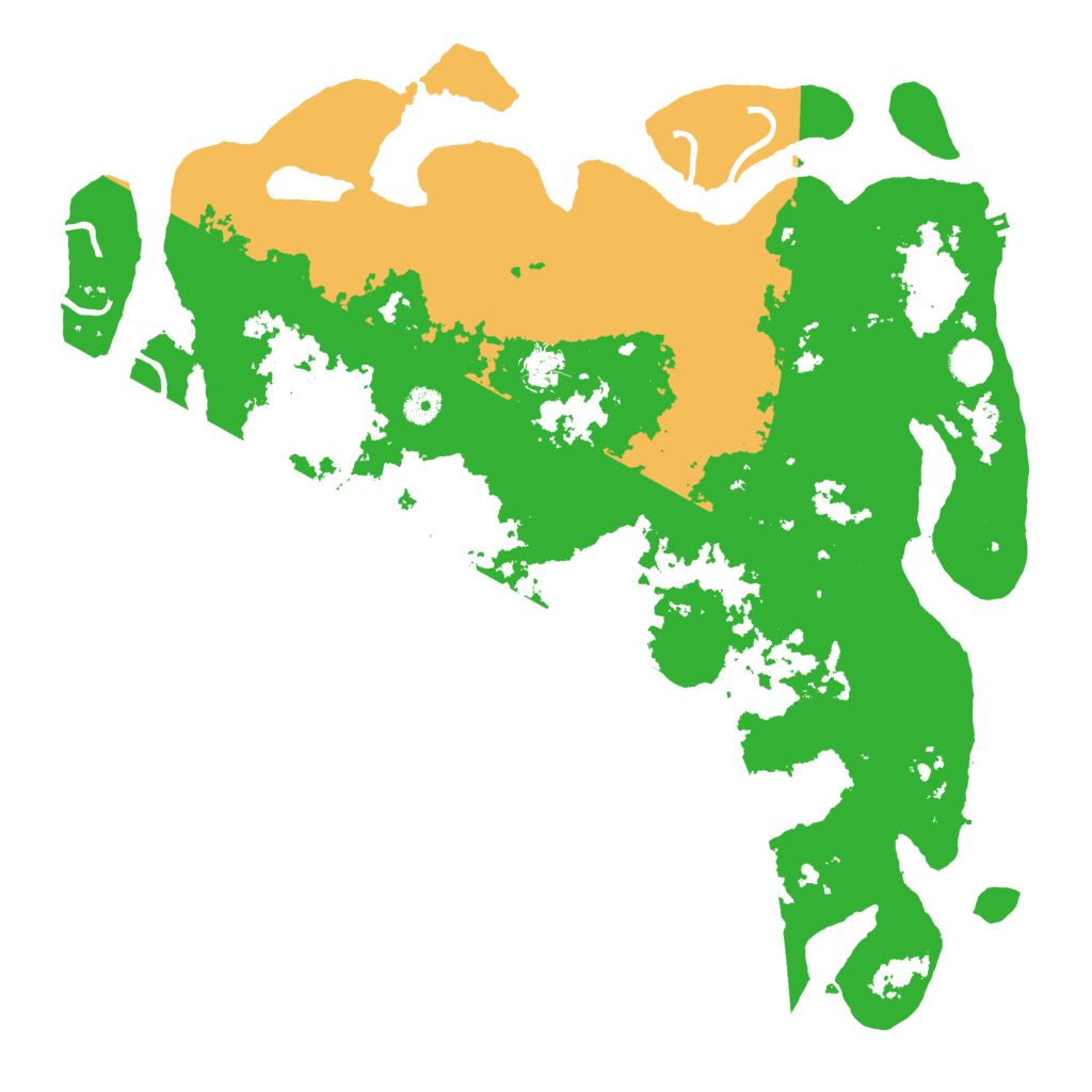 Biome Rust Map: Procedural Map, Size: 4400, Seed: 75067685