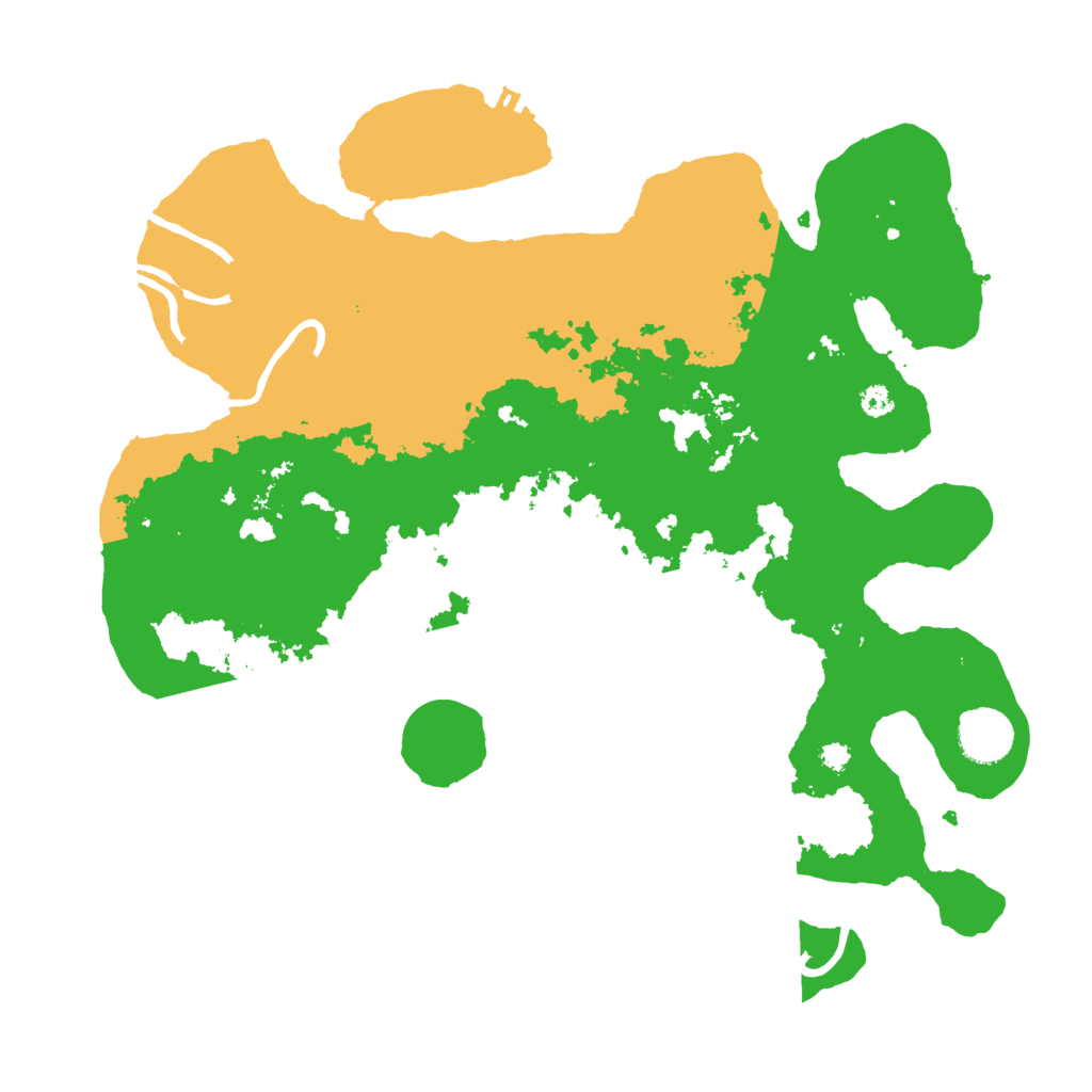 Biome Rust Map: Procedural Map, Size: 3500, Seed: 987234