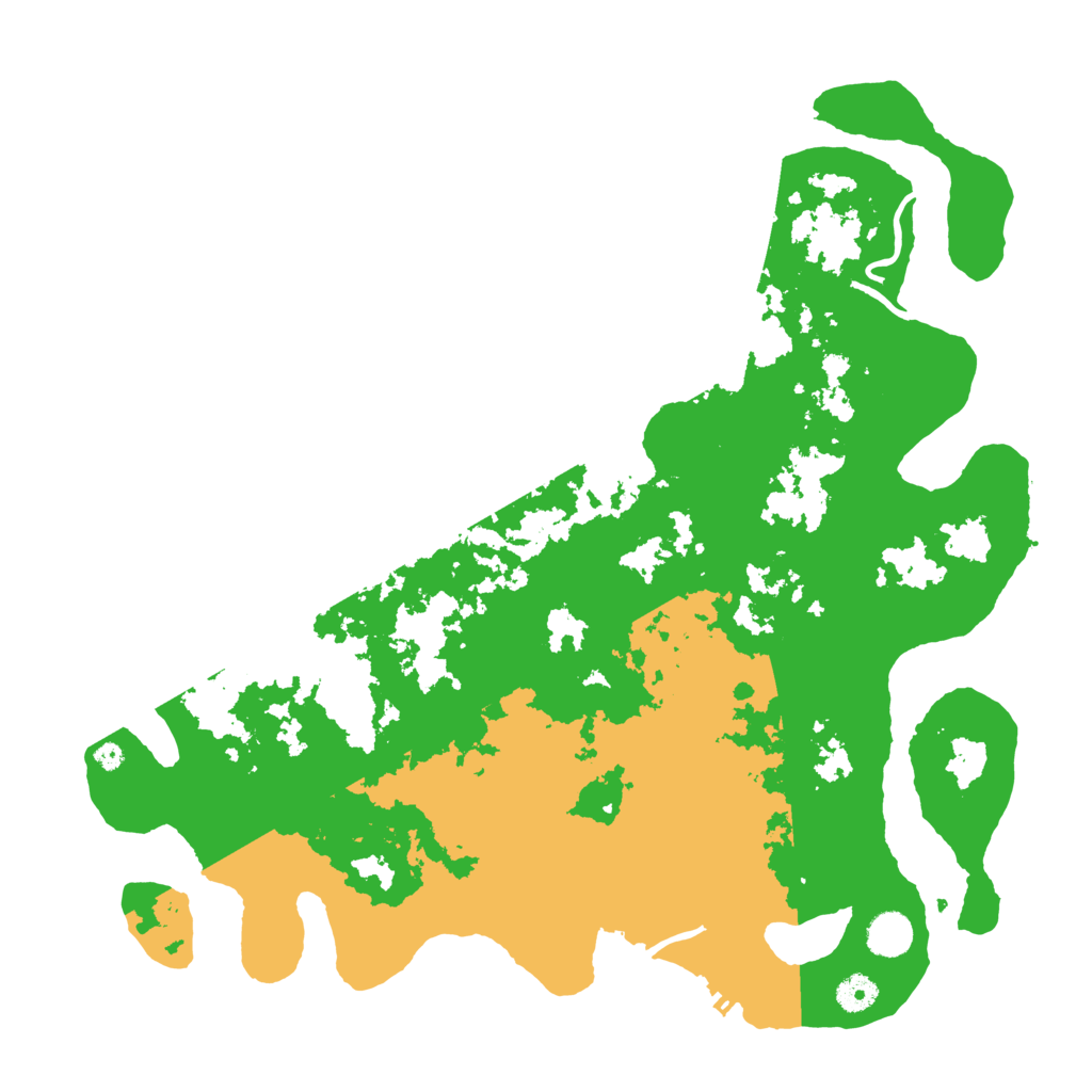 Biome Rust Map: Procedural Map, Size: 4250, Seed: 844565687