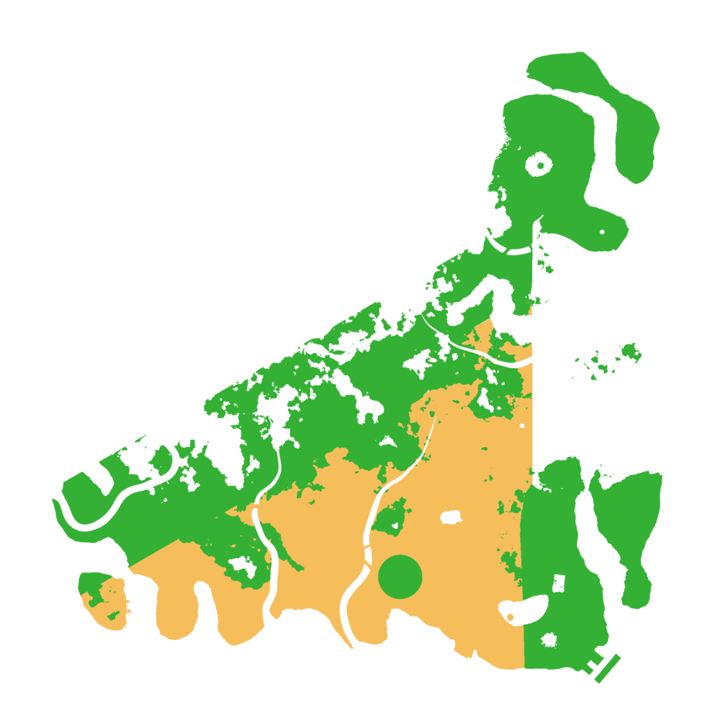 Biome Rust Map: Procedural Map, Size: 4250, Seed: 844565687