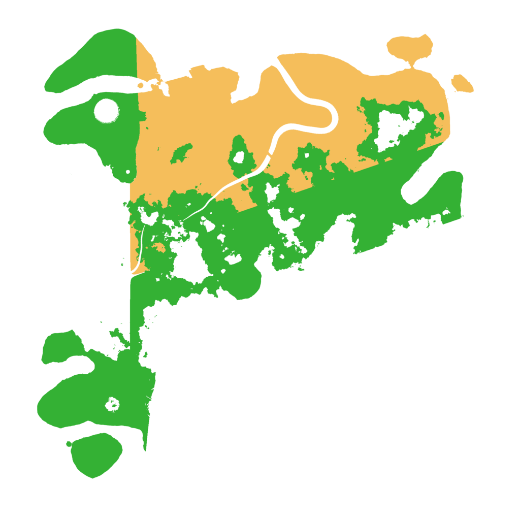 Biome Rust Map: Procedural Map, Size: 3750, Seed: 776894679