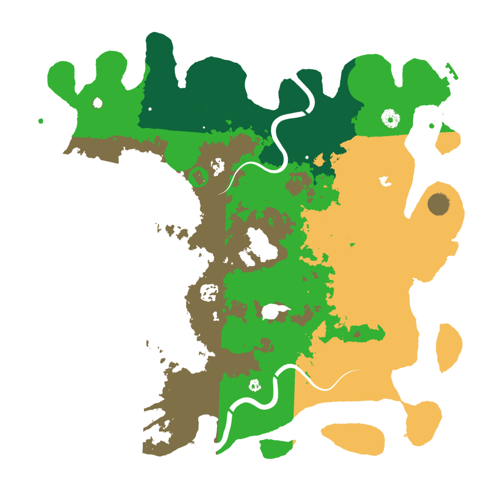 Biome Rust Map: Procedural Map, Size: 4000, Seed: 60923202