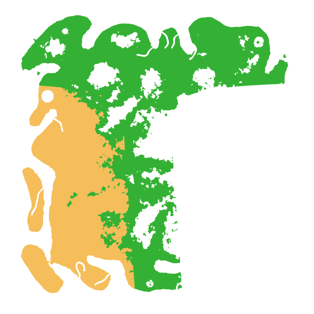 Biome Rust Map: Procedural Map, Size: 4500, Seed: 545093350