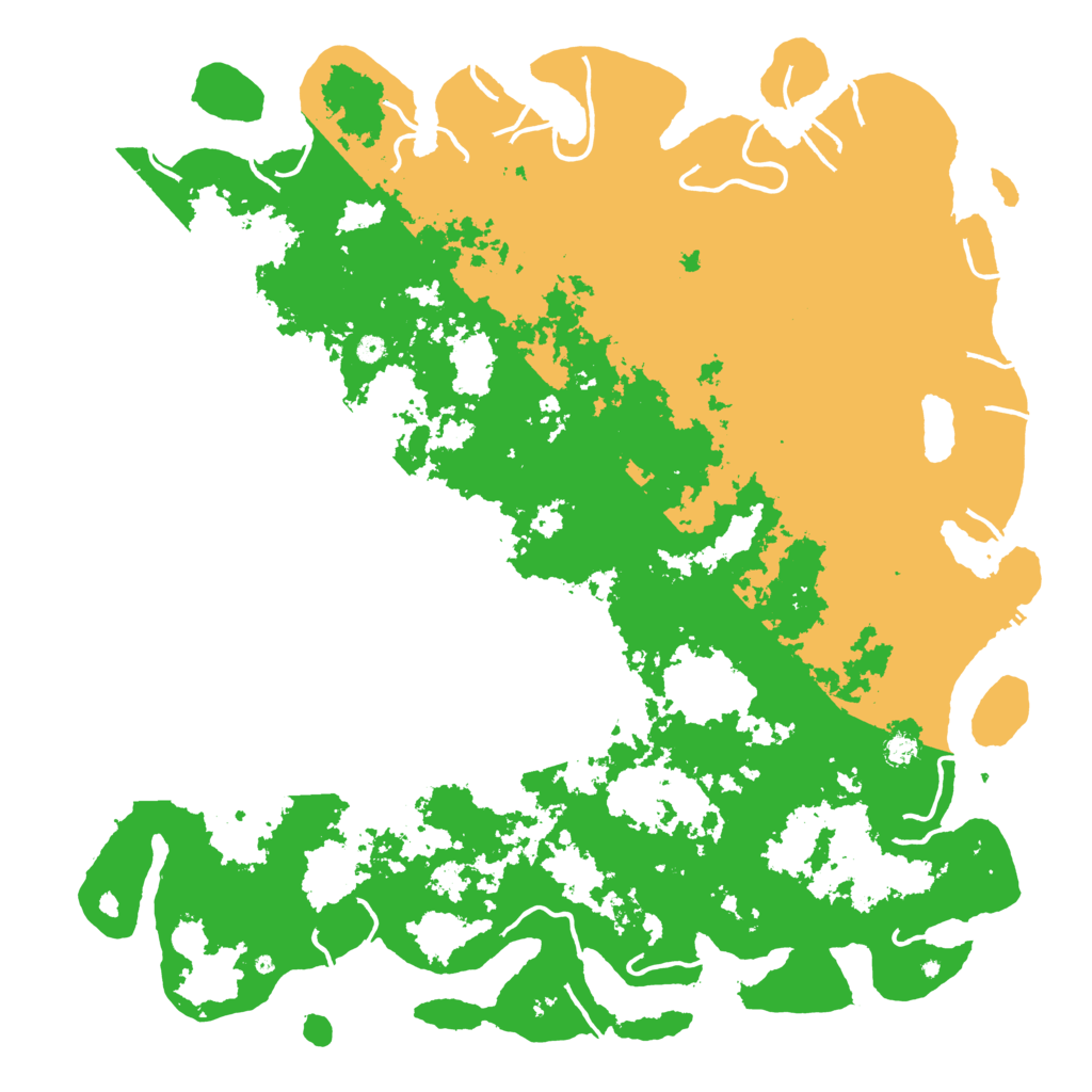 Biome Rust Map: Procedural Map, Size: 6000, Seed: 1548