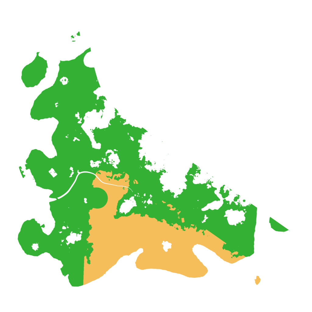 Biome Rust Map: Procedural Map, Size: 4000, Seed: 1756558937