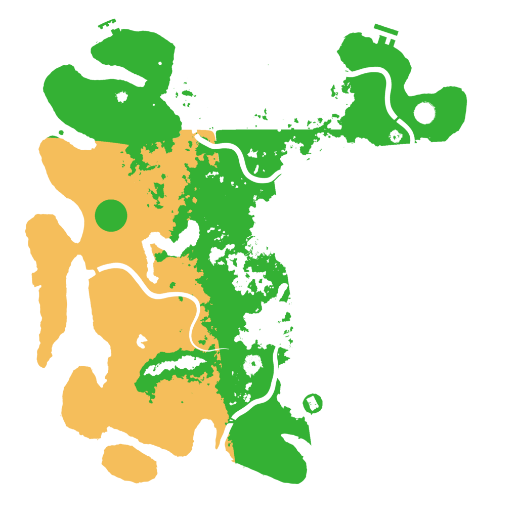 Biome Rust Map: Procedural Map, Size: 4250, Seed: 149137972
