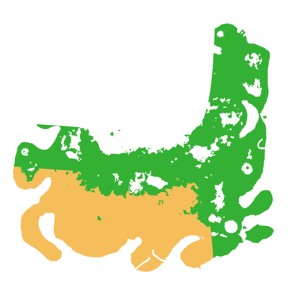 Biome Rust Map: Procedural Map, Size: 4000, Seed: 350272602