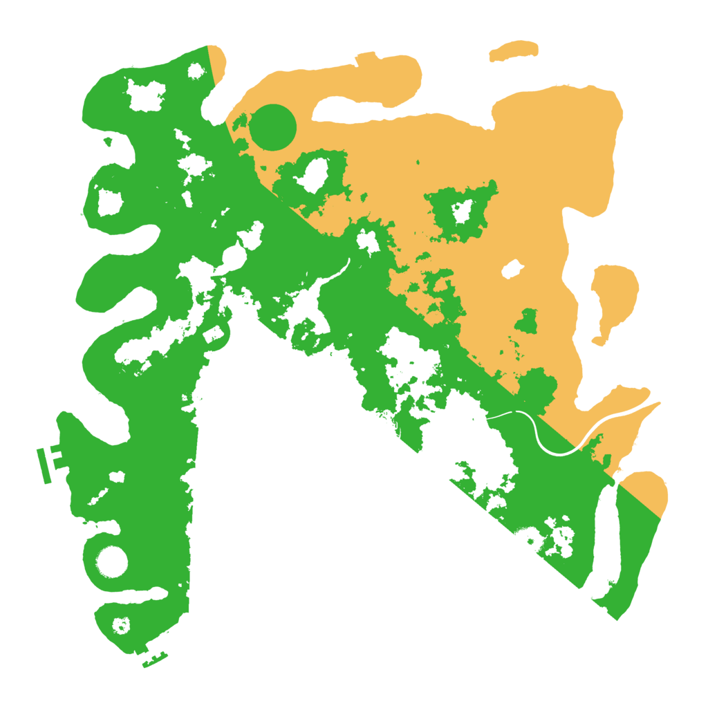 Biome Rust Map: Procedural Map, Size: 4000, Seed: 1783727568