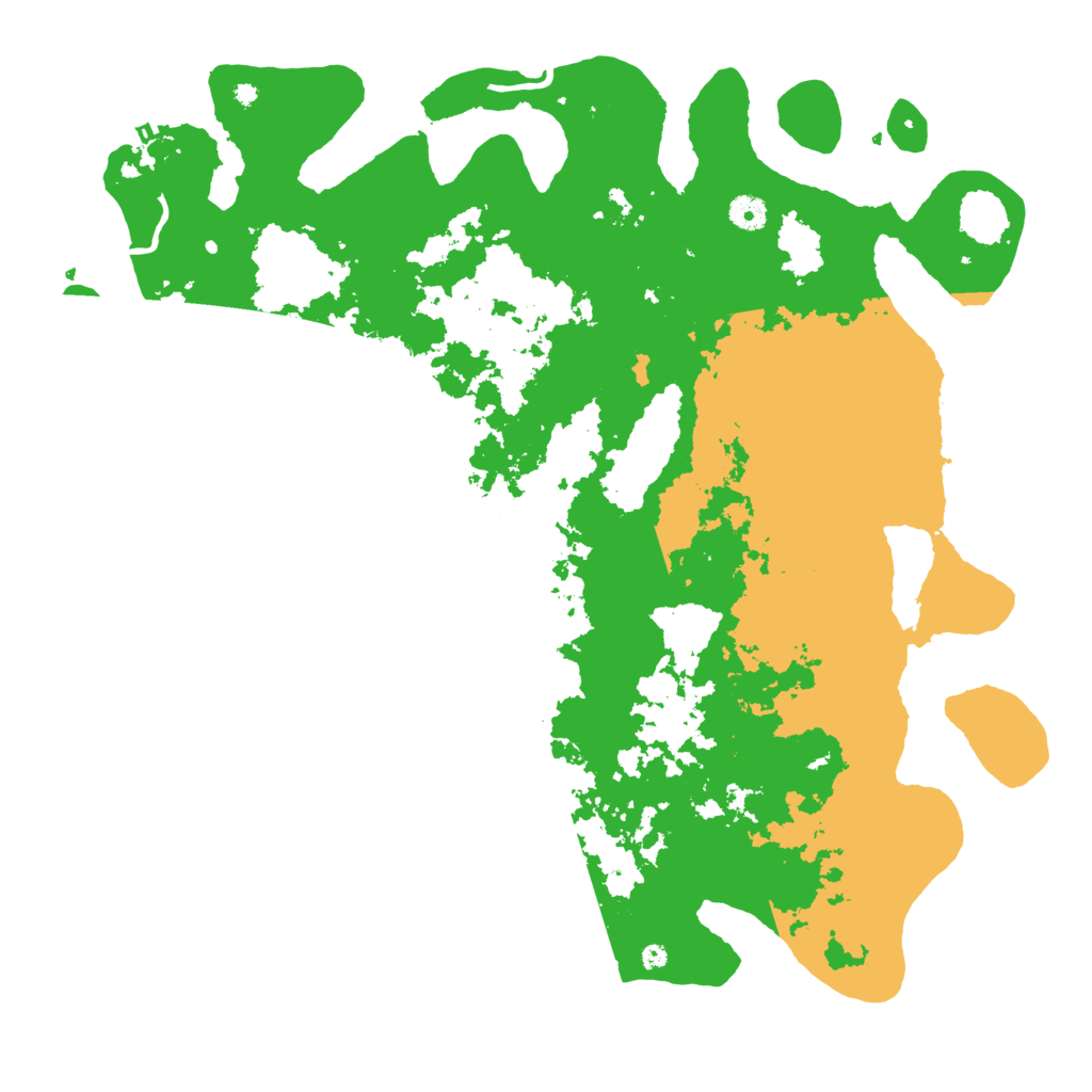 Biome Rust Map: Procedural Map, Size: 4500, Seed: 224776716