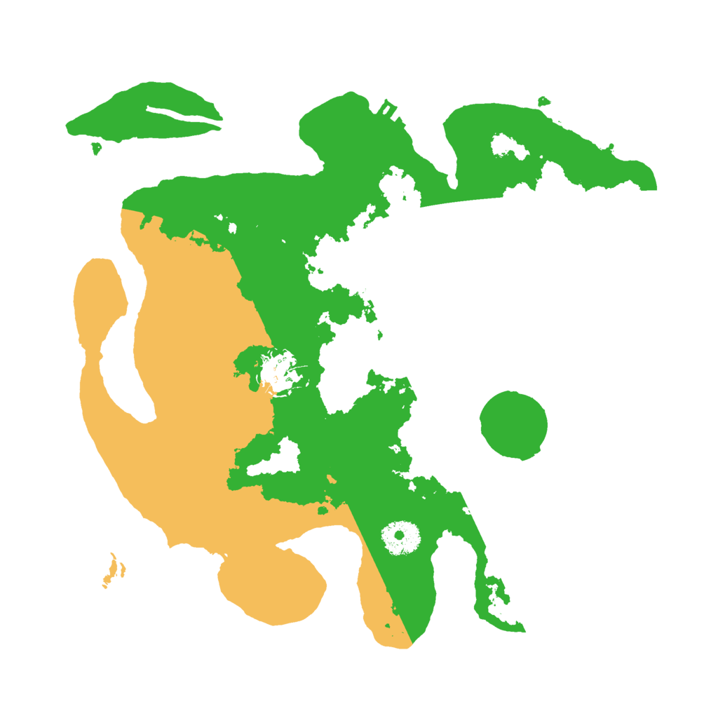 Biome Rust Map: Procedural Map, Size: 3000, Seed: 1839098791