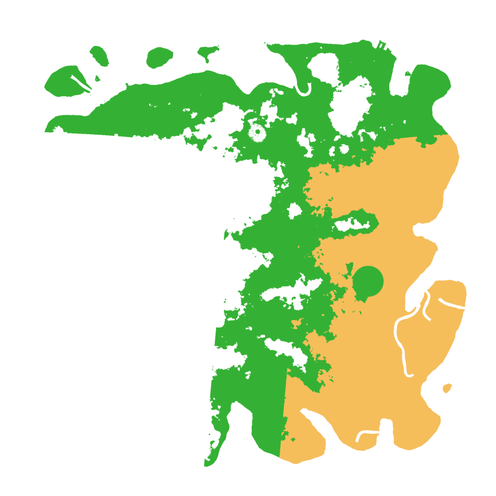 Biome Rust Map: Procedural Map, Size: 4250, Seed: 641038843