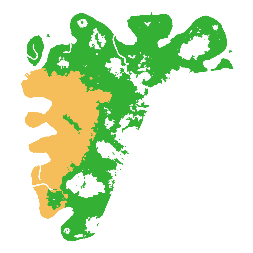 Biome Rust Map: Procedural Map, Size: 4000, Seed: 801465646