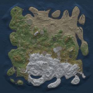 Thumbnail Rust Map: Procedural Map, Size: 4250, Seed: 19230238, 15 Monuments