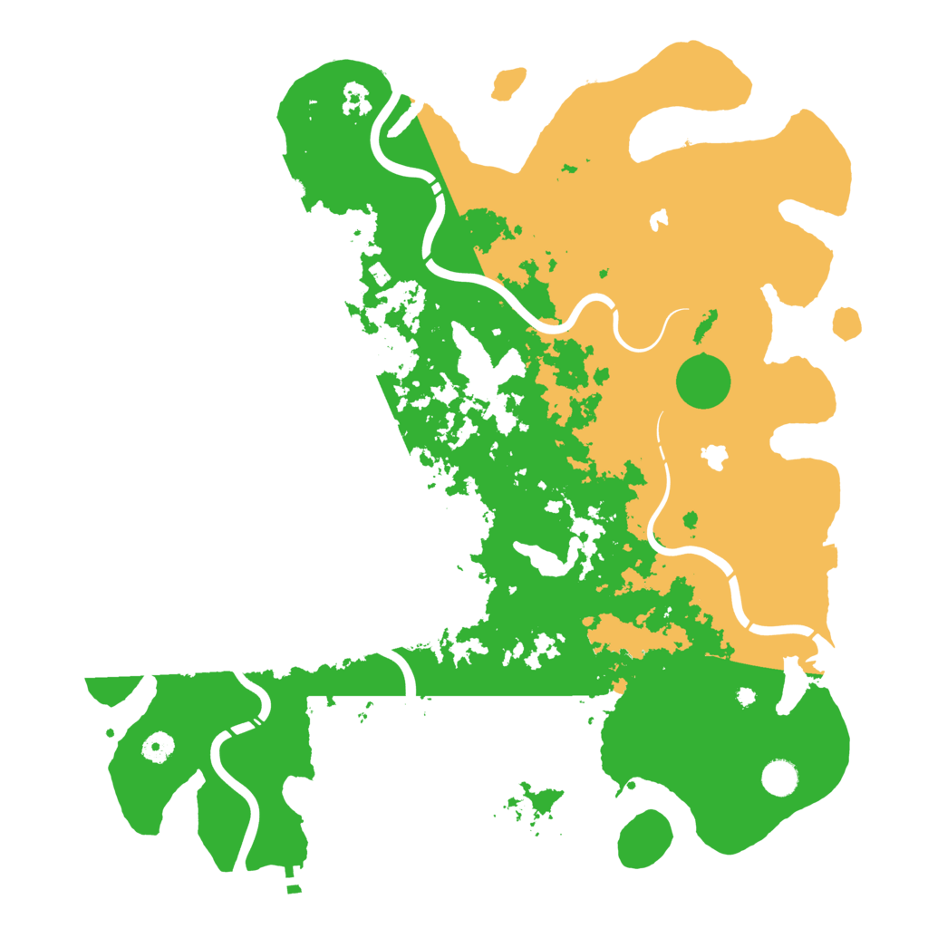 Biome Rust Map: Procedural Map, Size: 4500, Seed: 913397414