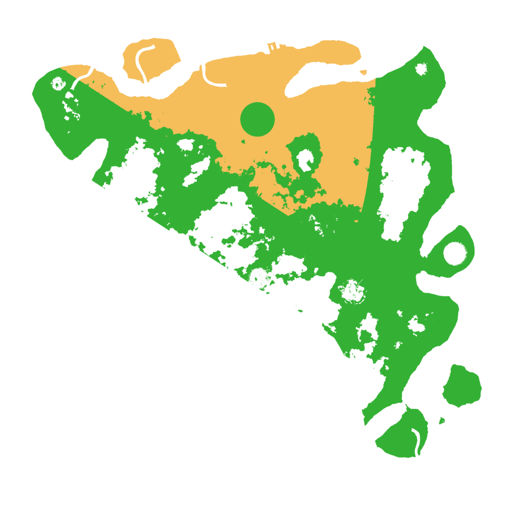 Biome Rust Map: Procedural Map, Size: 3950, Seed: 51344051