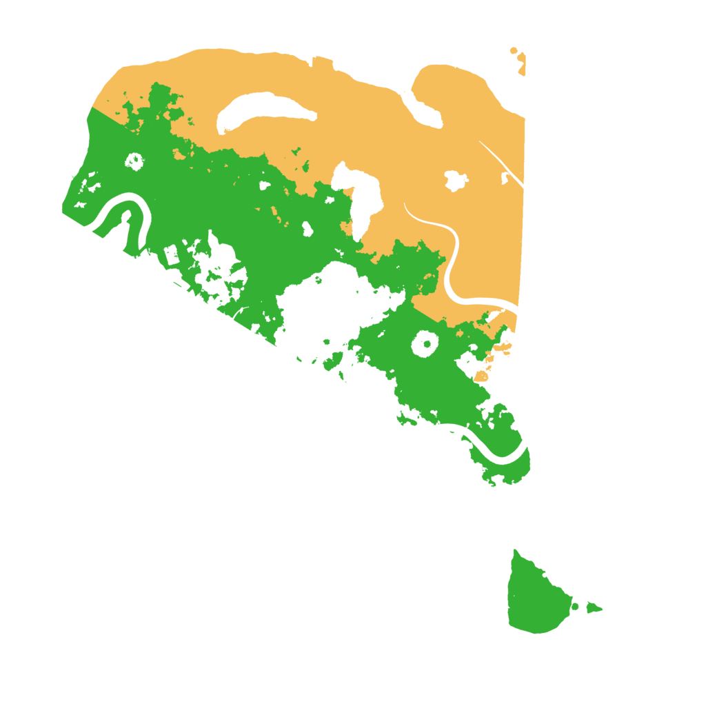 Biome Rust Map: Procedural Map, Size: 4000, Seed: 948638952
