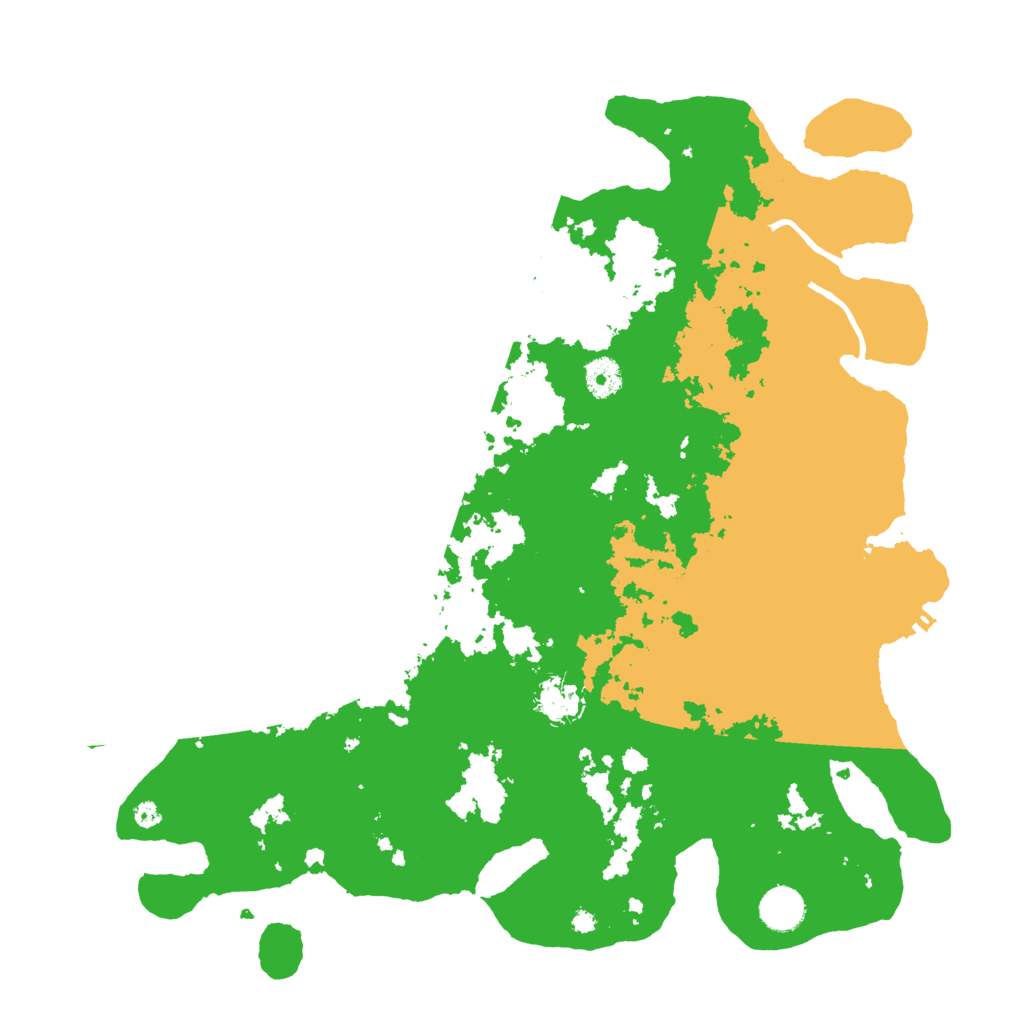 Biome Rust Map: Procedural Map, Size: 4000, Seed: 1829038261