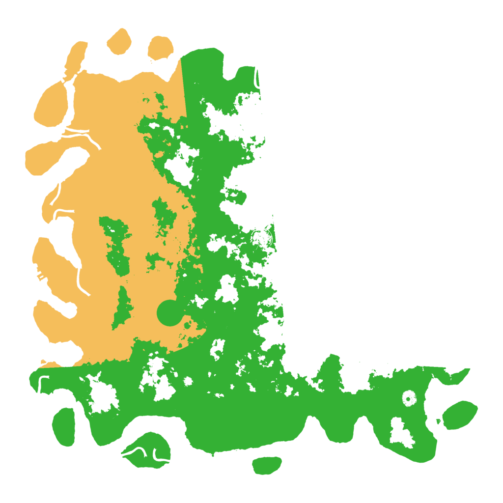 Biome Rust Map: Procedural Map, Size: 5000, Seed: 2028061862