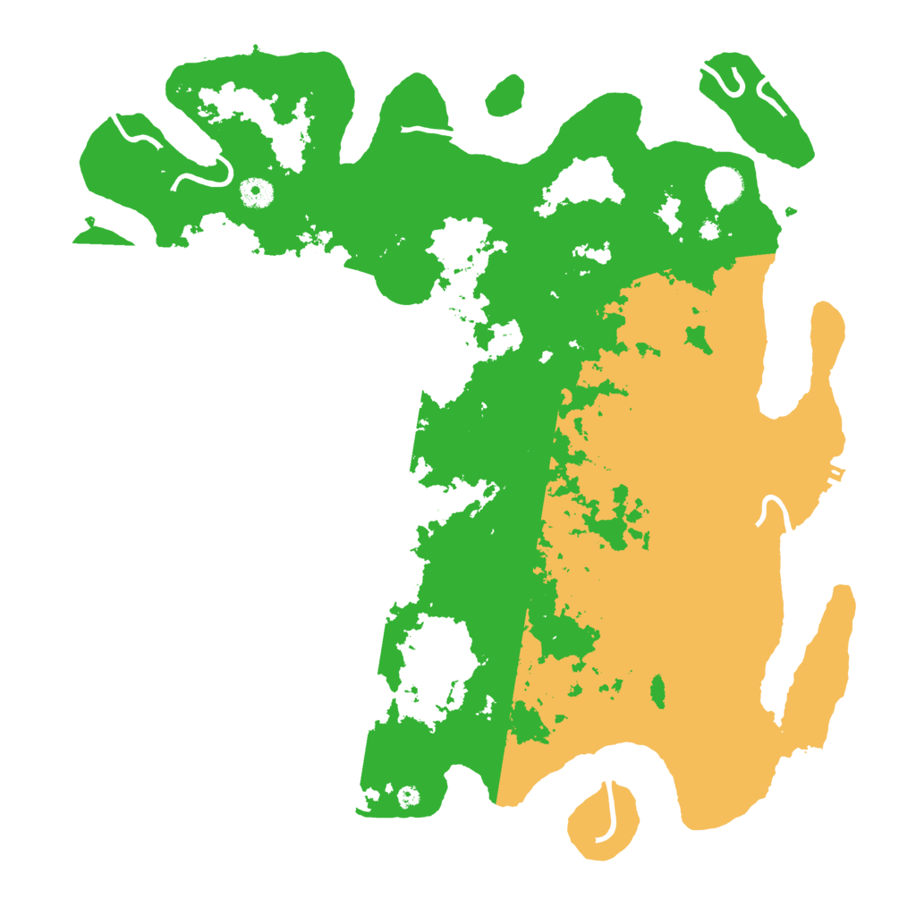 Biome Rust Map: Procedural Map, Size: 4250, Seed: 9209600