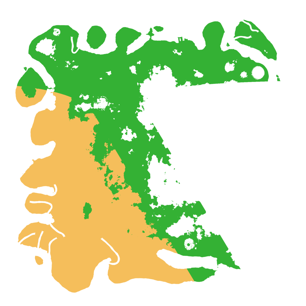 Biome Rust Map: Procedural Map, Size: 4250, Seed: 1216610922