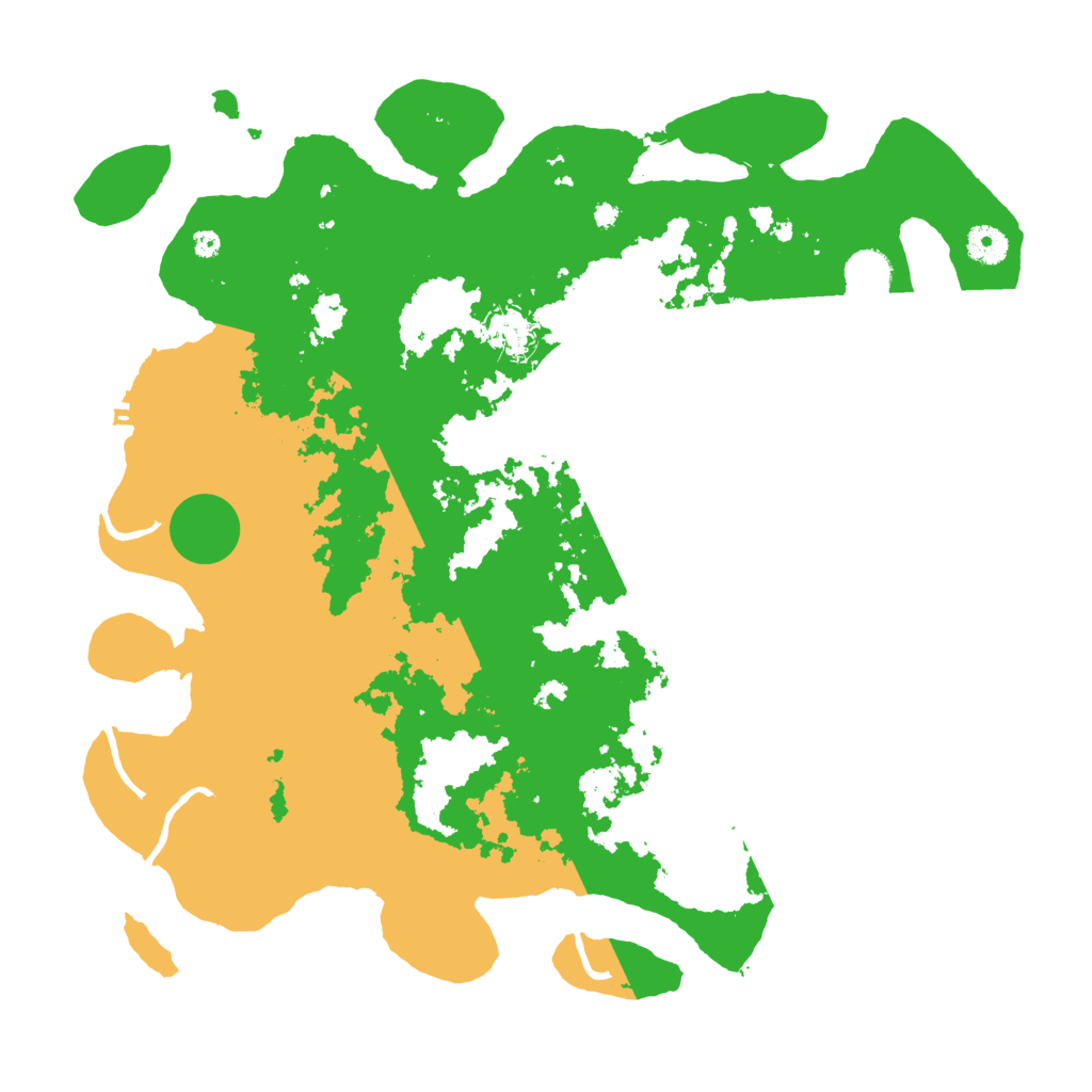 Biome Rust Map: Procedural Map, Size: 4100, Seed: 59146960