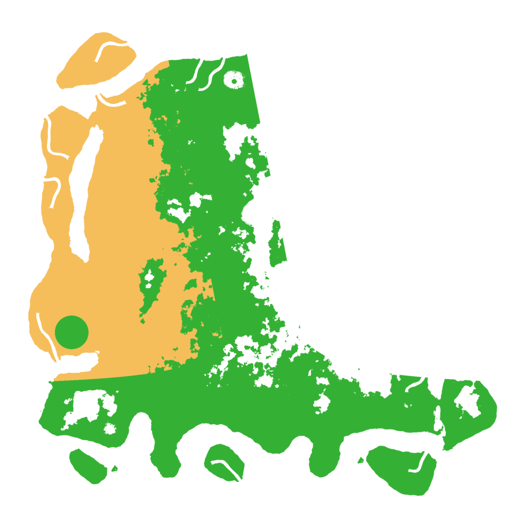 Biome Rust Map: Procedural Map, Size: 4100, Seed: 4392212