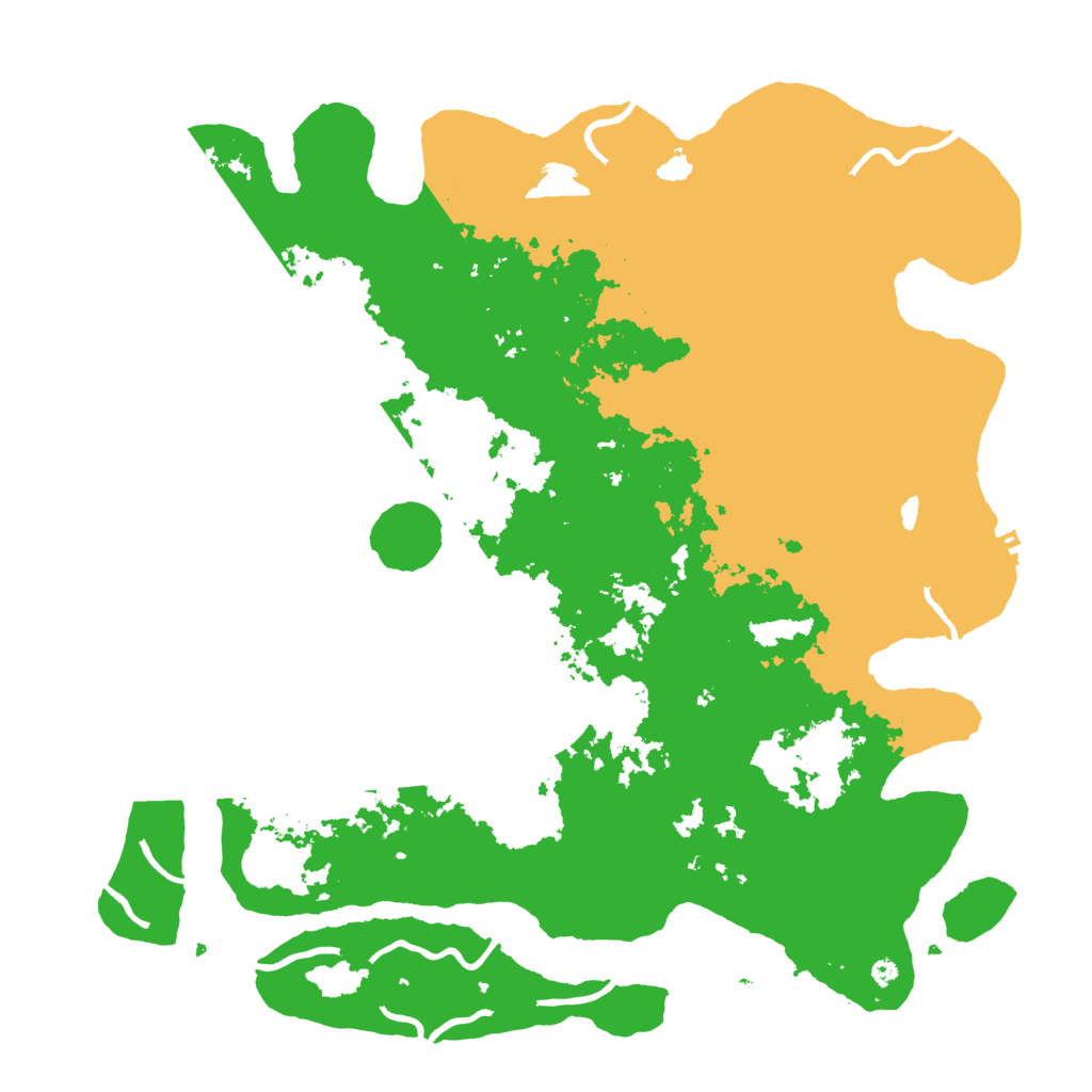 Biome Rust Map: Procedural Map, Size: 4300, Seed: 799023884