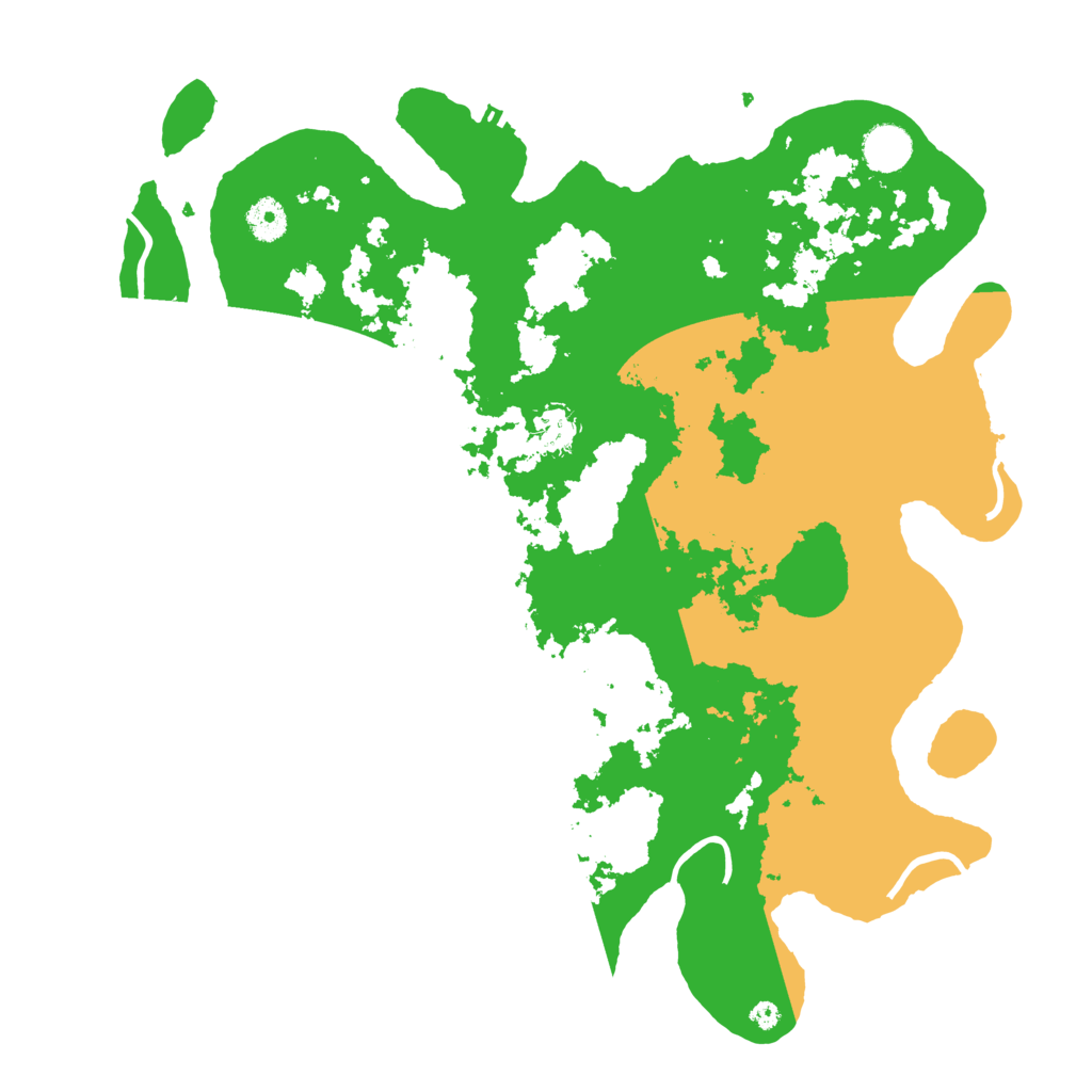 Biome Rust Map: Procedural Map, Size: 4000, Seed: 21622807