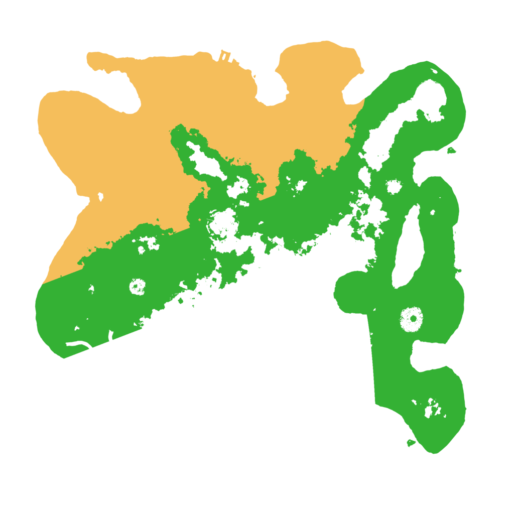 Biome Rust Map: Procedural Map, Size: 3200, Seed: 1871495038