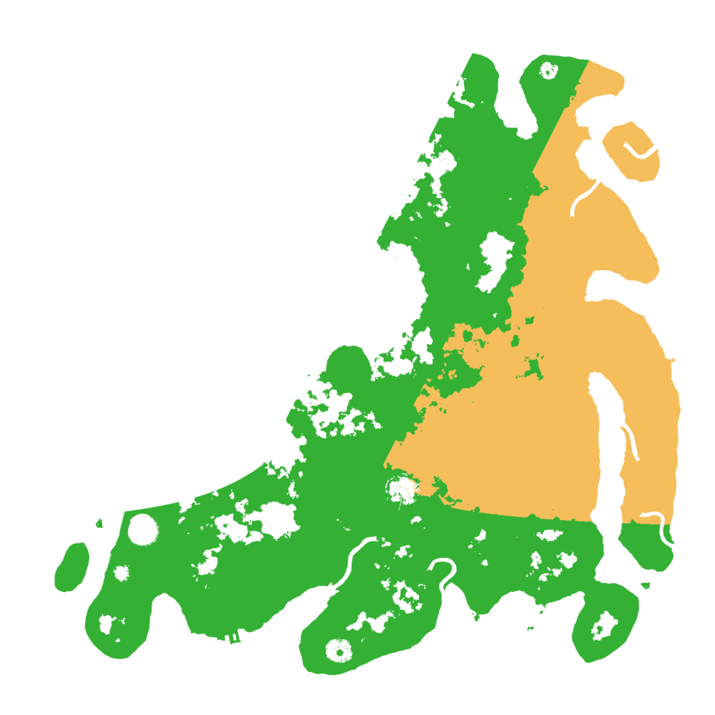 Biome Rust Map: Procedural Map, Size: 4250, Seed: 1264522891