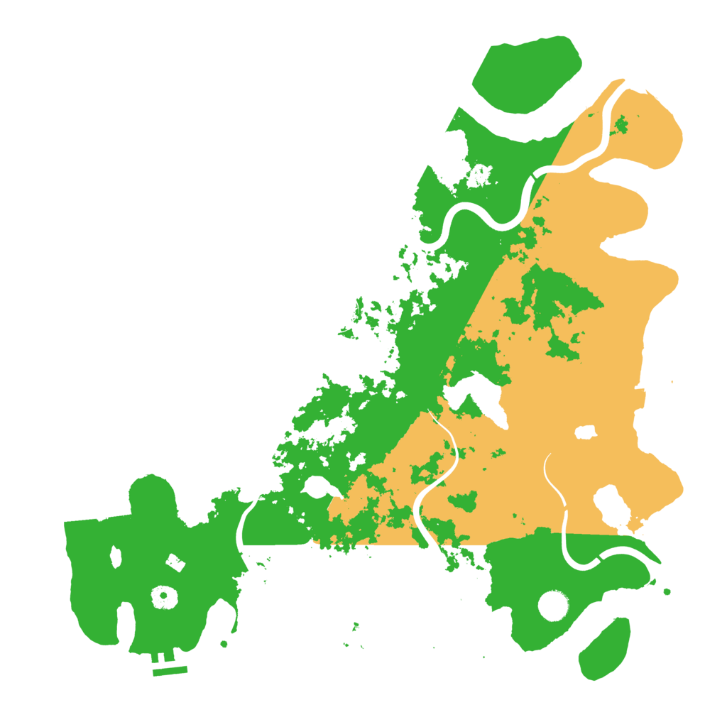 Biome Rust Map: Procedural Map, Size: 4250, Seed: 9754190