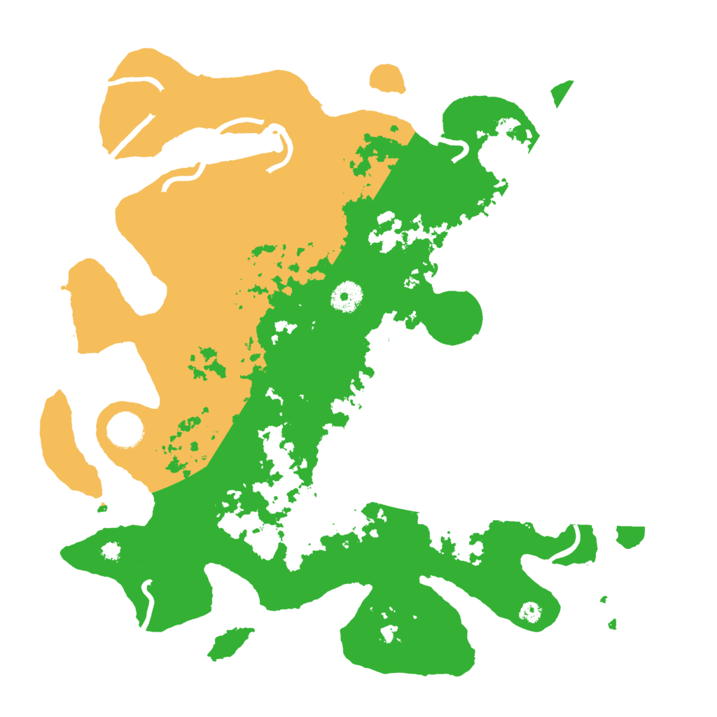 Biome Rust Map: Procedural Map, Size: 3500, Seed: 1996714689