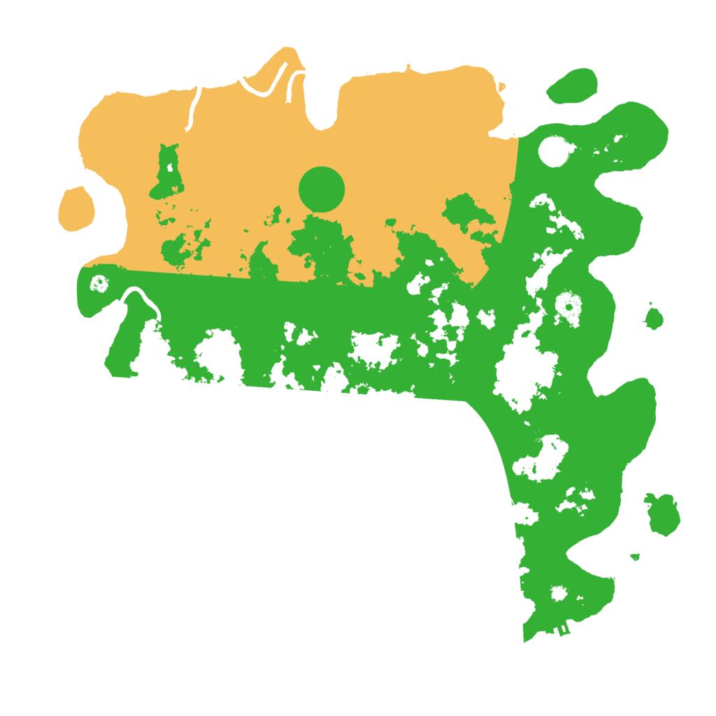 Biome Rust Map: Procedural Map, Size: 4100, Seed: 7243929