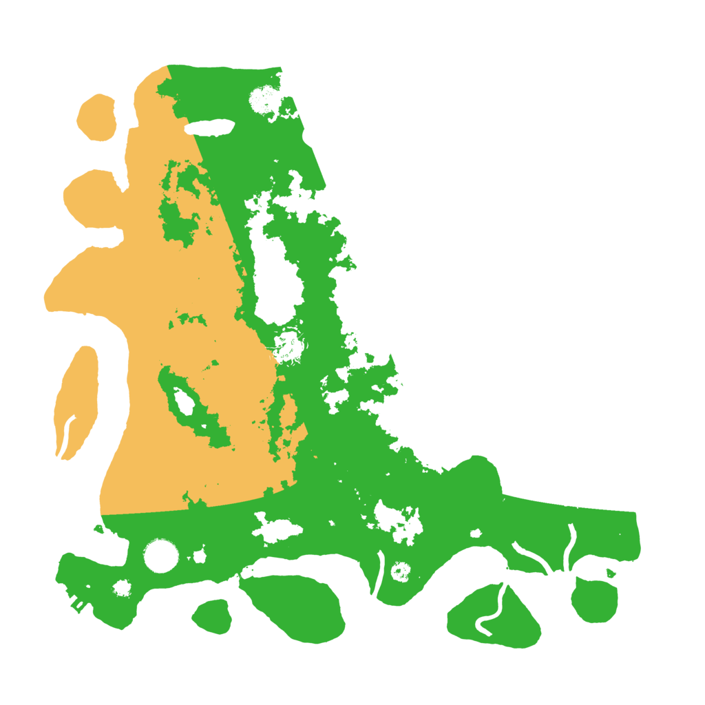 Biome Rust Map: Procedural Map, Size: 3650, Seed: 32170697