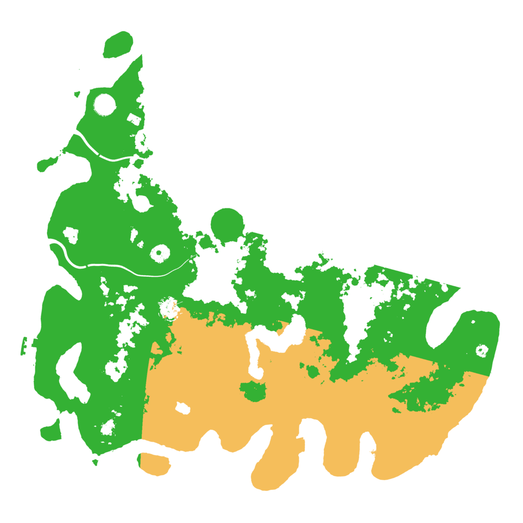 Biome Rust Map: Procedural Map, Size: 4250, Seed: 22219575