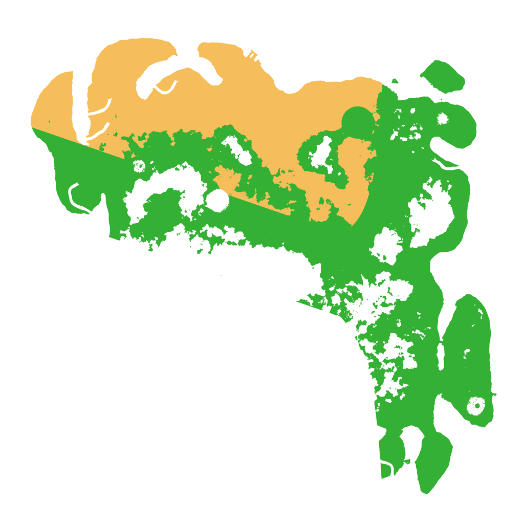 Biome Rust Map: Procedural Map, Size: 4300, Seed: 5034704