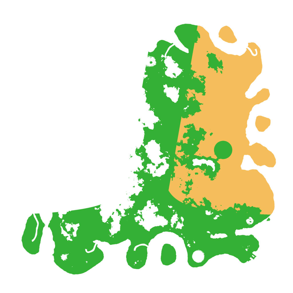 Biome Rust Map: Procedural Map, Size: 4250, Seed: 95619495