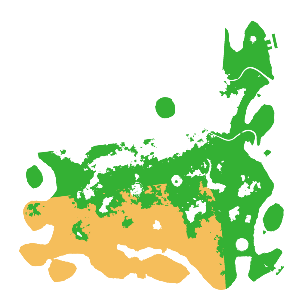 Biome Rust Map: Procedural Map, Size: 4250, Seed: 39123868